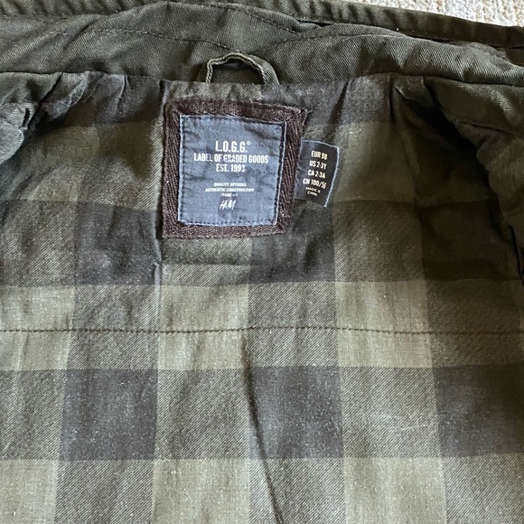 L.O.G.G boy size 2-3 yrs Military Style zipper & Button closure w/Pockets Jacket - Picture 11 of 15